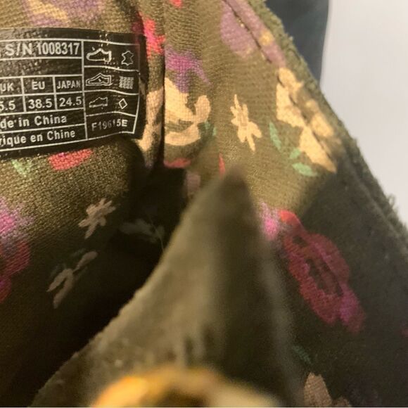 TEVA Women's Foxy Ankle Boots Leather Stacked Heel 1008317 Sz 7.5 - Picture 9 of 10